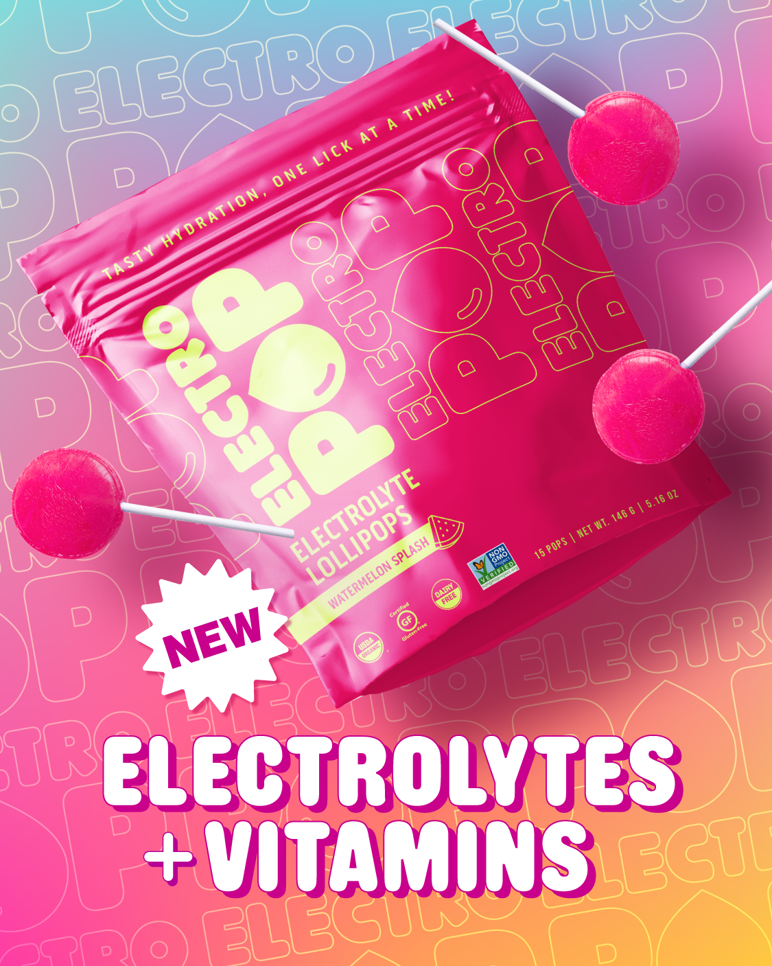 ElectroPop Meta ad design