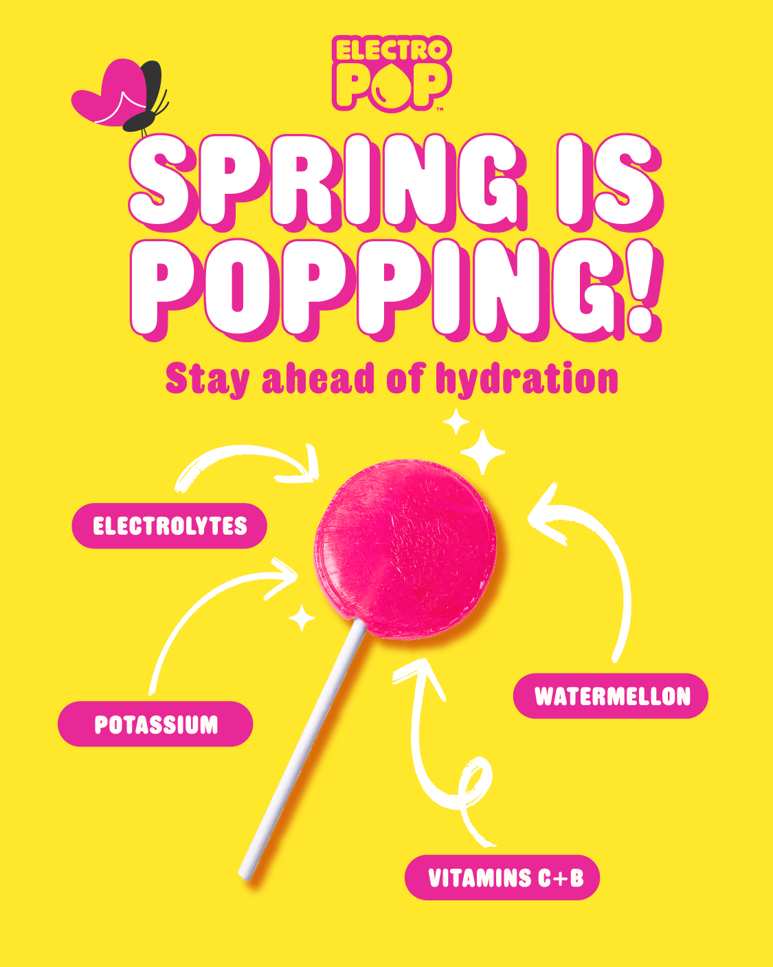 ElectroPop Meta ad design