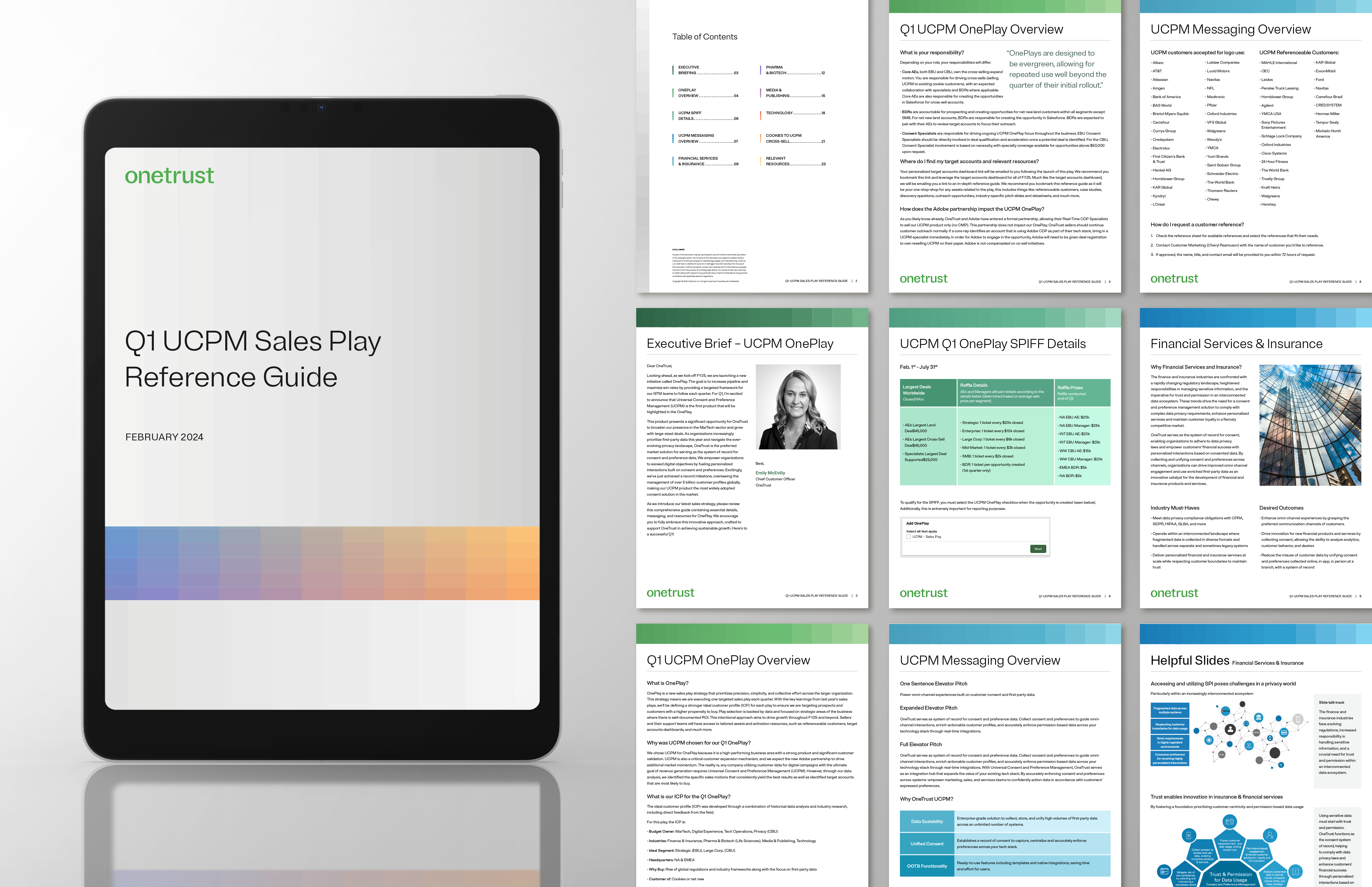 OneTrust sales guide design